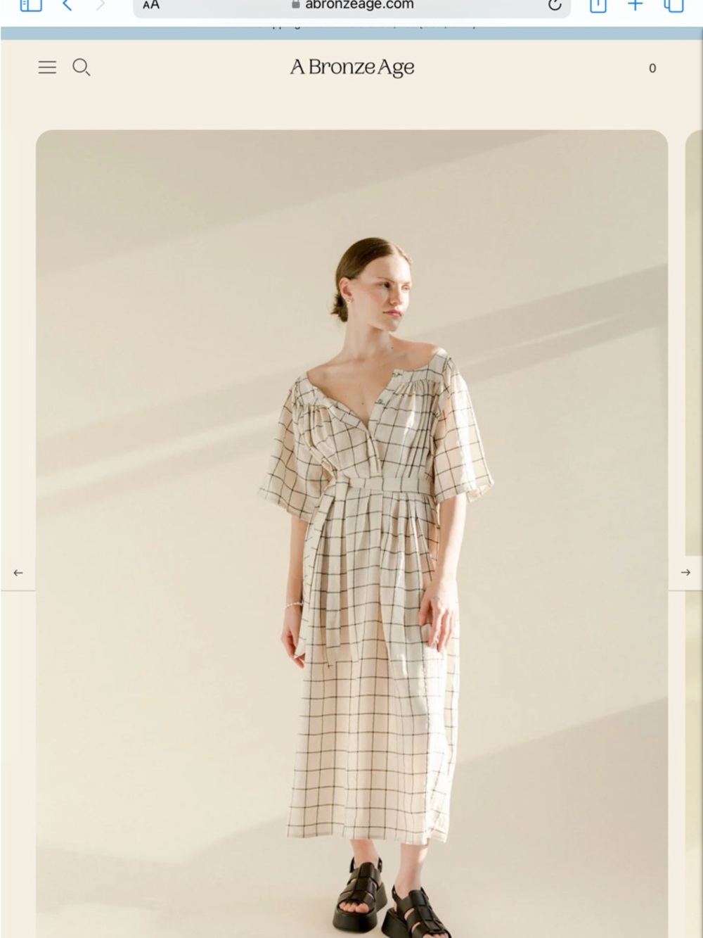 A BRONZE AGE Bonjour Dress